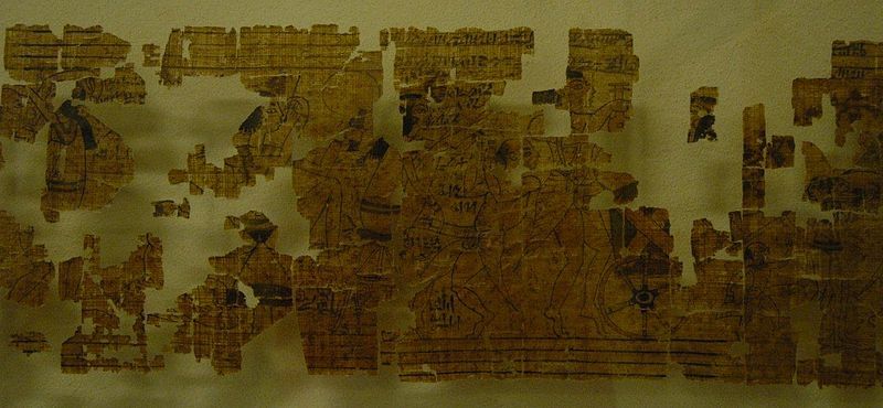 ancient-egypts-secrets:The Turin Erotic Papyrus is an ancient Egyptian papyrus