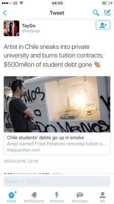 digitaldiscipline:  luzialowe:  briarin:  ilovepeppers:  When will banksy  When will anonymous  always reblog, this is fucking activism folks  if you don’t have access to poorly-secured and un-backed-up debt records, you can help do this via legitimate