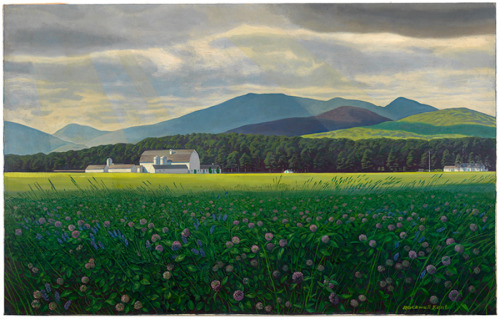 Clover FieldsRockwell Kent (American; 1882–1971)1939–40Oil on canvas Mead Art Museum, Amherst Colleg