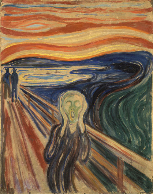 The Scream, 1910, Edvard Munch