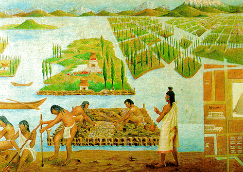How On Earth Would You Feed A City Of Over 200,000 People When The Land Around You Was A Swampy Lake?
