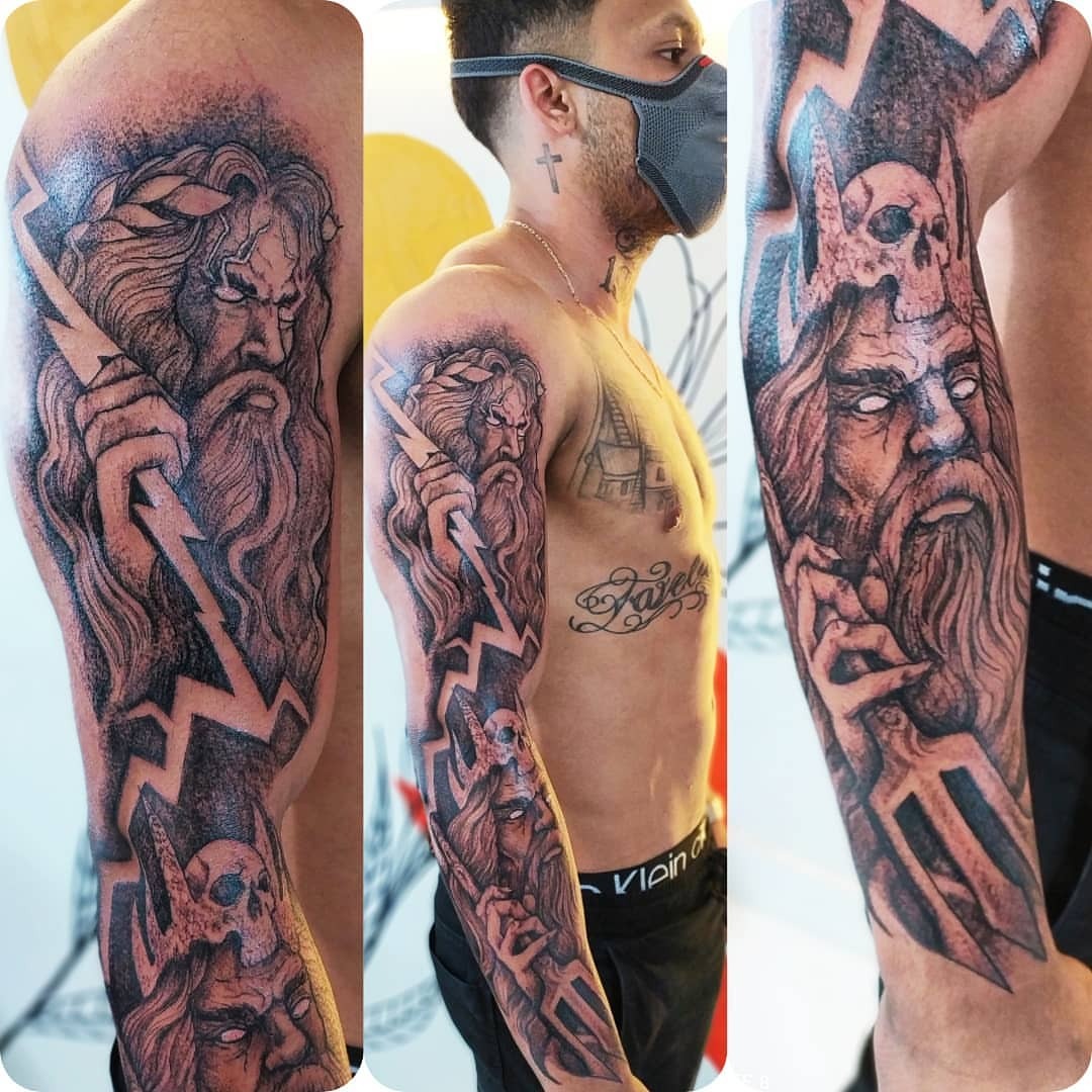 After Inked Twitter પર Lets enjoy these beautiful tattoos about Greek  Mythology we hope you like them GreekMythology Zeus Hades Poseidon  Apollo afterinked proudusers formulatedforperfection  afterinkedeveryday tattooaftercare vegan 