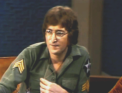 John Lennon X His Iconic Glasses Moodboard