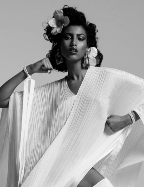imaanhammamnews:LUMIÉRE ABSOLUE | Imaan Hammam photographed by Inez &amp; Vinoo
