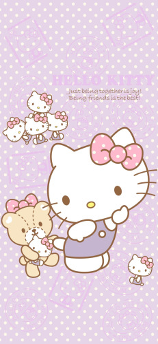 Hello Kitty Purple Wallpapers  Top Free Hello Kitty Purple Backgrounds   WallpaperAccess