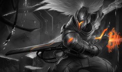 Monochromatic Splash Art: PROJECT: Yasuo