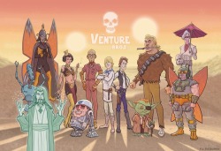 imthenic:  Venture Bros/Star Wars mashup