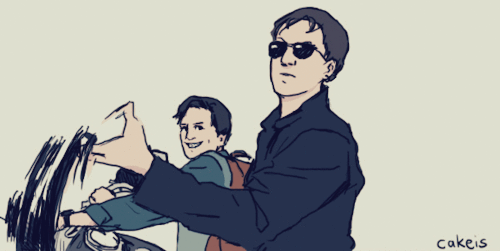    Just another day where Charles had rescued Erik from Shaw’s lab and gave Erik a happy childhood inspired from cheezybananaz‘s The Professional. Age difference (b)    