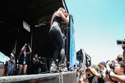 PVRIS // Vans Warped Tour - Pomona, CA // June 19th, 2015 Slowly rolling out photos from this year’s