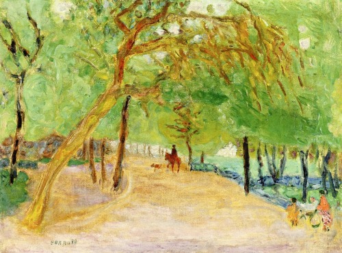 The Bois de BoulognePierre Bonnard - 1914