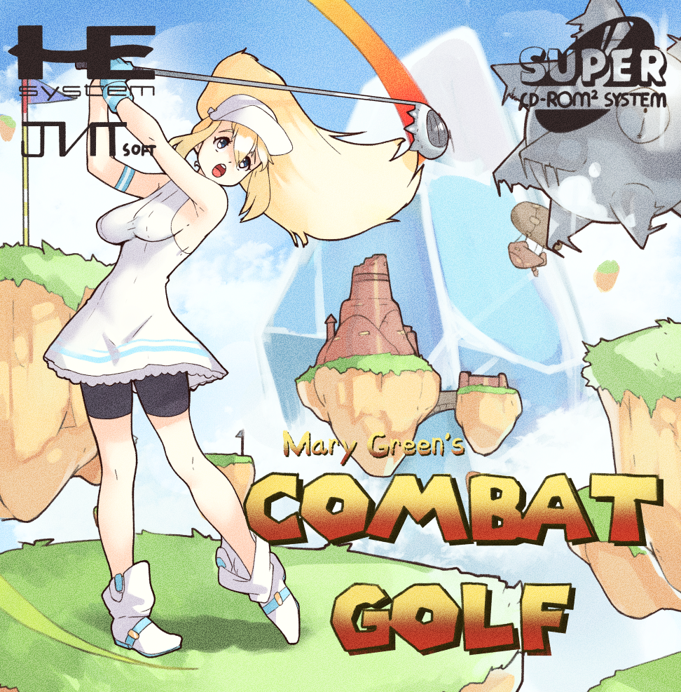 vinsmousseux:  One more fake game cover mock up. I know it’s mixing console references,