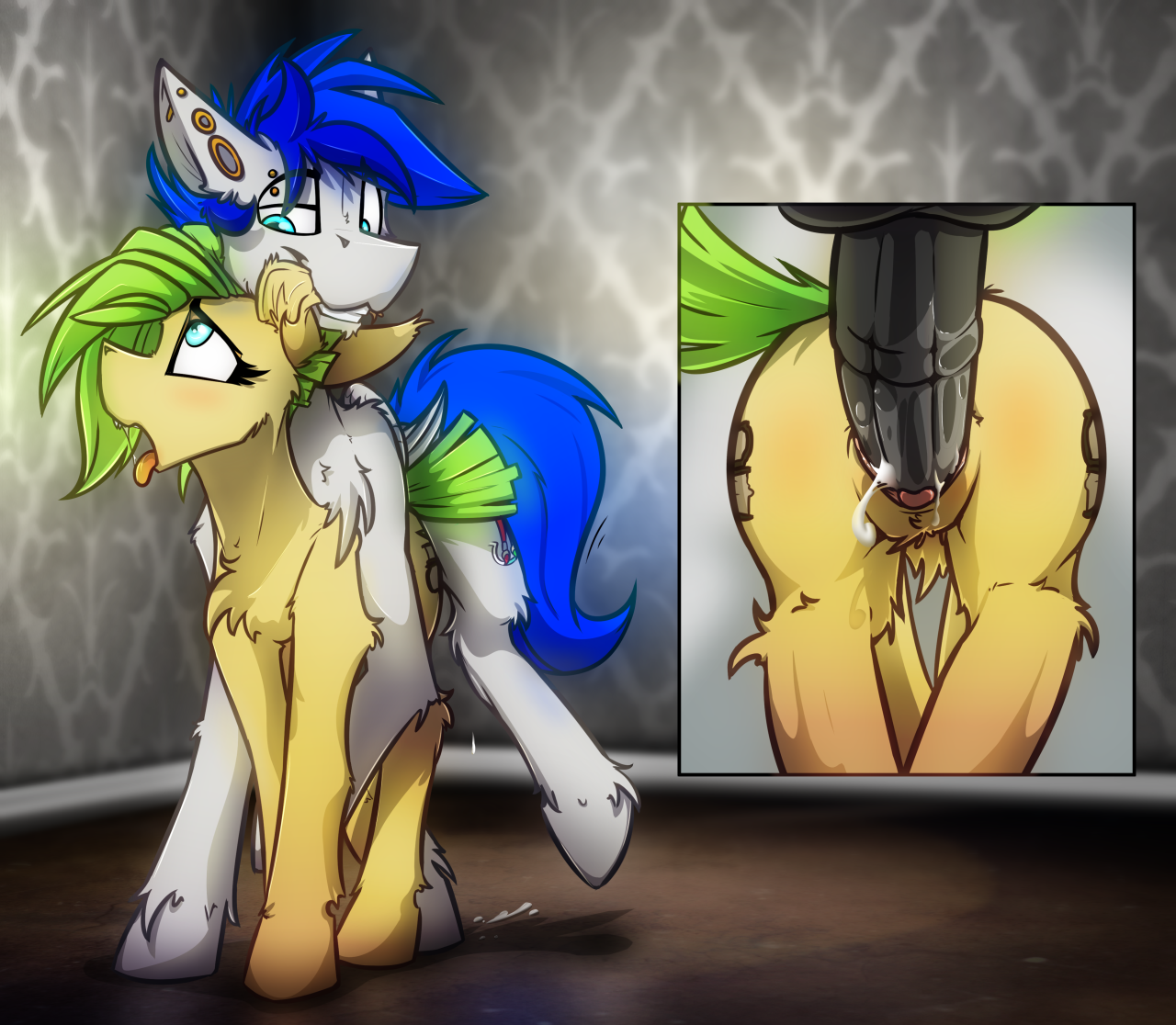 etyas-shenanigans:ralek-arts:Request in an Art trade with Eto-Ya! His side can be