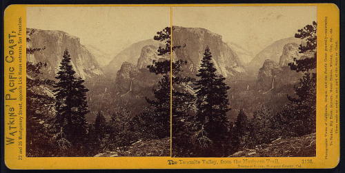 backstoryradio: In honor of our new wilderness show, check out these stereoscopic views of Yosemite