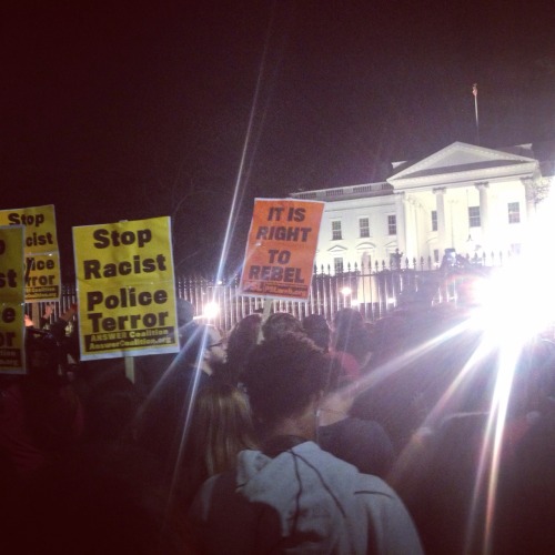 owning-my-truth:  We just made it to the White House. Fighting for Mike Brown 
