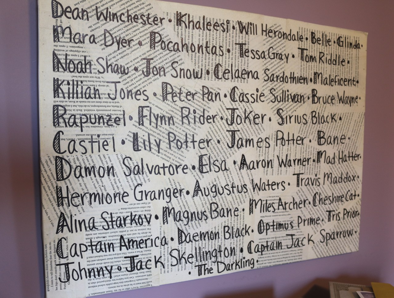buttermybooks:  rainydayscoffeeandbooks:  Book Page Canvas Buy any sized canvas at