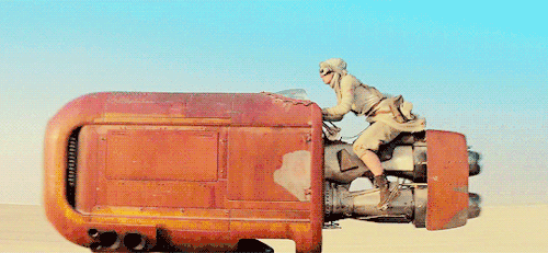 owengrady:  Daisy Ridley as Rey in ‘Star Wars: The Force Awakens’.