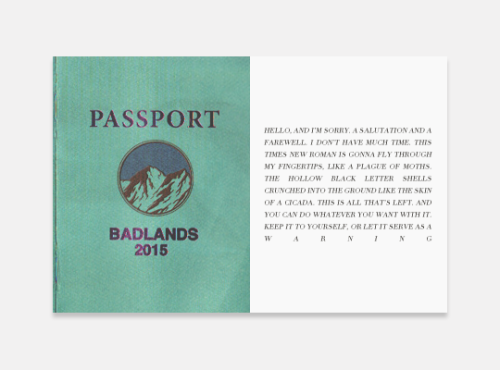 youcanfindmeinthekingdom - Albums - BADLANDS. (2015)          ...