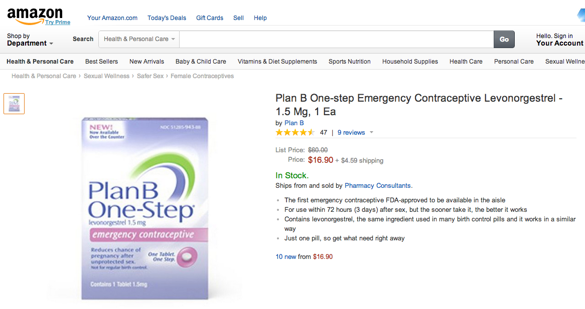 themidwifeisin:  Hey!  Did y'all know that Plan B is available on amazon for for