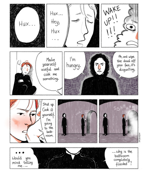 xxkaseixx:Here you go, second part of our kylux comic! Collab with ynngaa ! Part 1