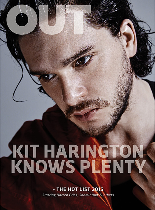 Kit Harington photographed by Nino Muñoz for Out Magazine (2015).