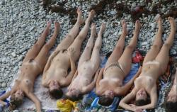 publicexposures:  Nudist friends More amateur