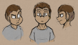 Monte’s best friend, Conner/”Connie”Could never really get a design for him down, not sure how much I like this one. I’m really bad at drawing short hair.