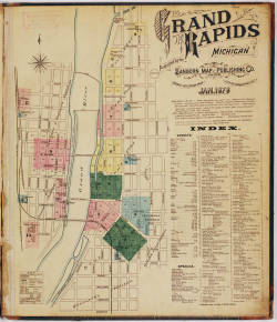 mapsontheweb:  Grand Rapids, MI, January