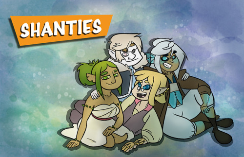 geekshack: This is my first entry for #fanbruary2018! Please check out Shanties, by the talented @sh