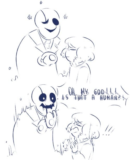 jtks: Gaster but with Papyrus’ energy/traits as I promised xD