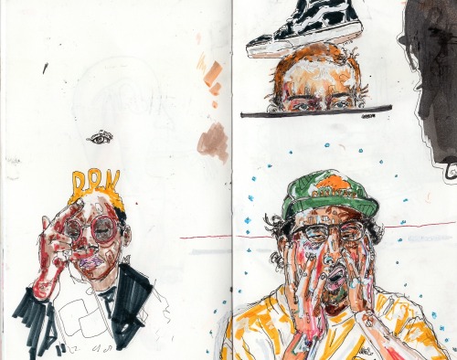 spencermcmullen:  SKETCHBOOK SPREADS 3 