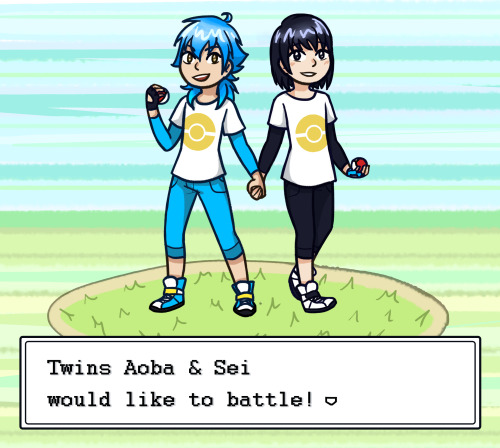 Drawing challenge day 25: draw them as pokémon trainers! The most adorable trainers i have ever seen