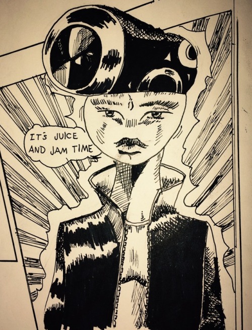 eno-spi: @pan-pizza This whole thing started off as a joke doodle but soon became labor intensive as it needed to be the greatest joke that man has ever seen!