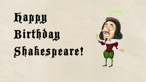 Happy 455th, William Shakespeare!Let Shakespeare be your matchmaker in Shakespearean dating tips - A