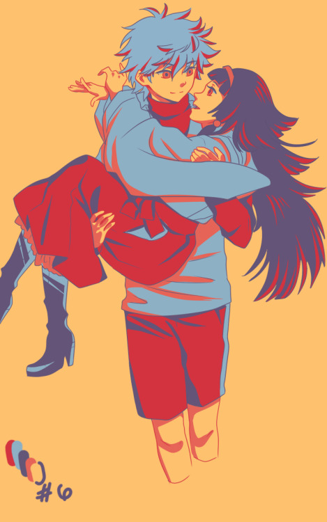 nekojirou:Killua and Alluka for palette #6