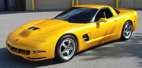 Chevrolet Corvette “Tiger Shark” Concept, 1997. A C5 Corvette powered by an alloy 742hp 