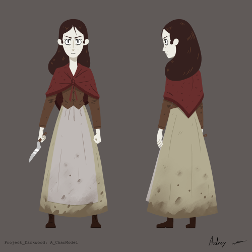 Some old character designs for another project (one I’m currently chipping away at now tee hee)