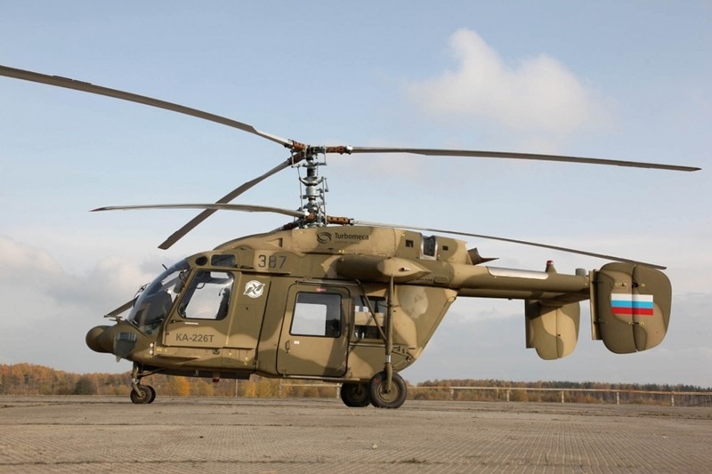 enrique262:  Kamov Ka-226T modular light coaxial utility helicopter.