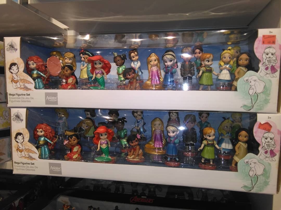 Disney Animators Collection Mega Figurine Play Set
