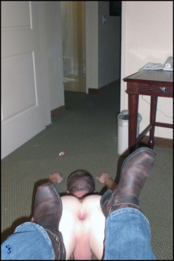 domtopsir: Now what faggot? The TV is on the other wall. Move your ass to the right so I can watch TV, and keep an eye on that fag pussy at the same time.  Training a fag take time and effort, but in the end it’s all worth it. Service is more that just