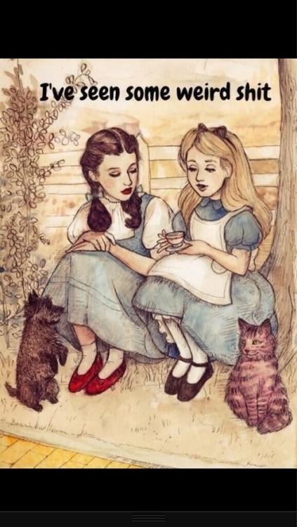 Together through all our weird adventures! No truer words, sissy…the Mad Hatter would blush! ♥