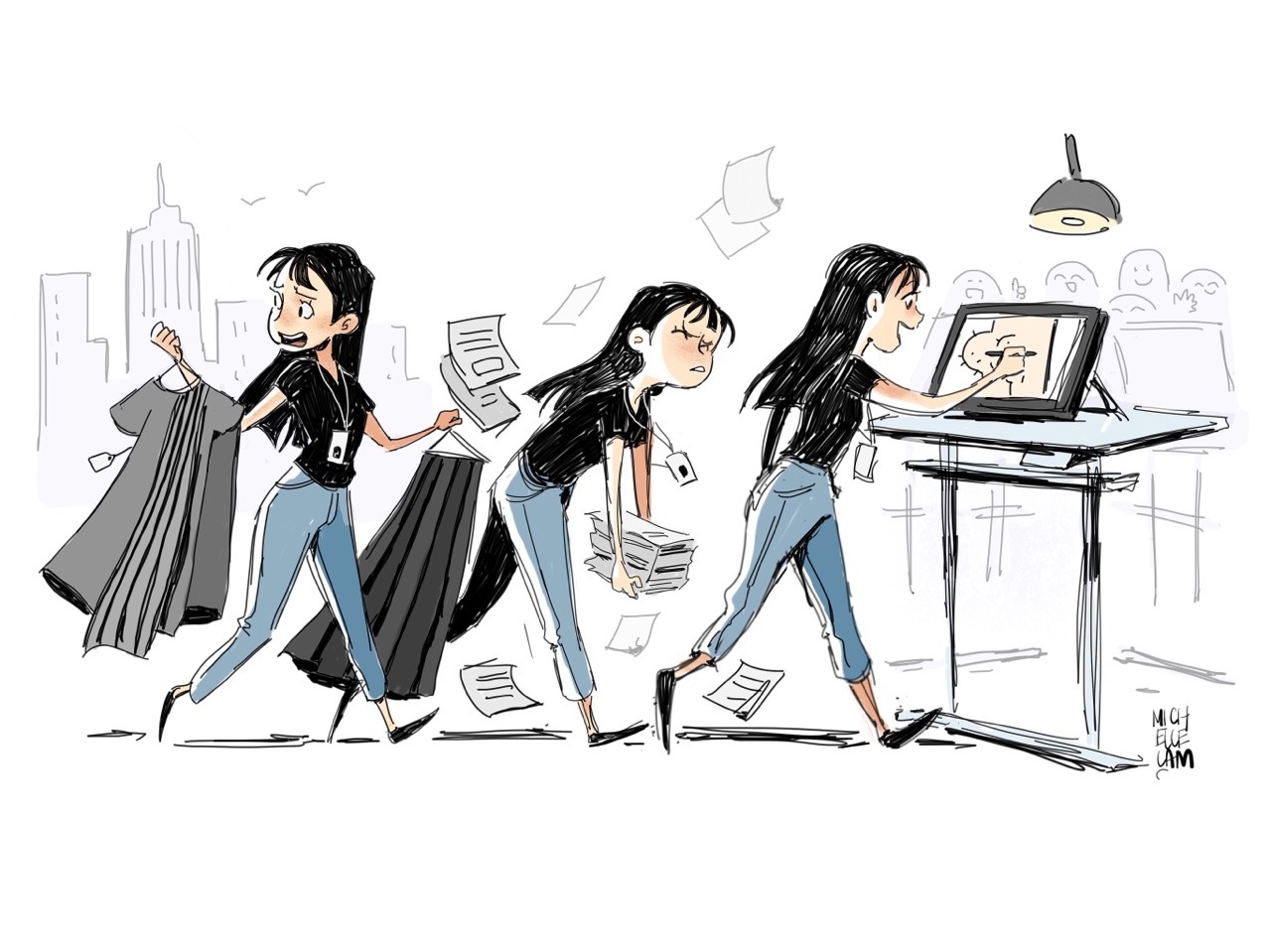 Michelle Lam — When trying to get a job in the animation...