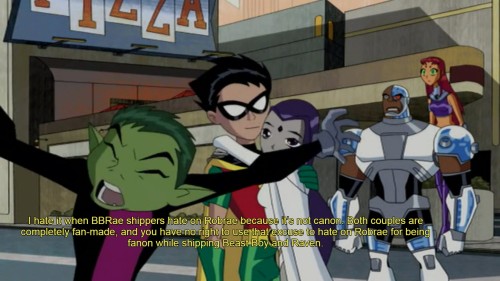 Confess Your Teen Titans Sins I Hate It When rae Shippers Hate On Robrae