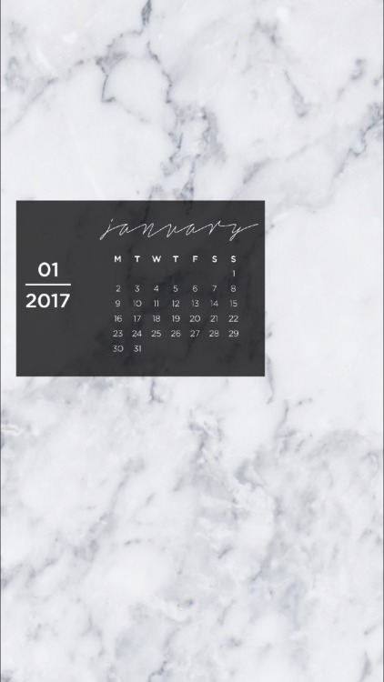 emmastudies:lockscreenxqueen:made 2017 jan&feb calendar lockscreen for u guys with desktop wall 
