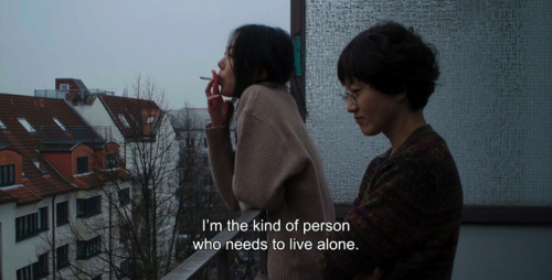 ― On the Beach at Night Alone (2017)“I’m the kind of person who needs to live alone.” #ithinktherefo