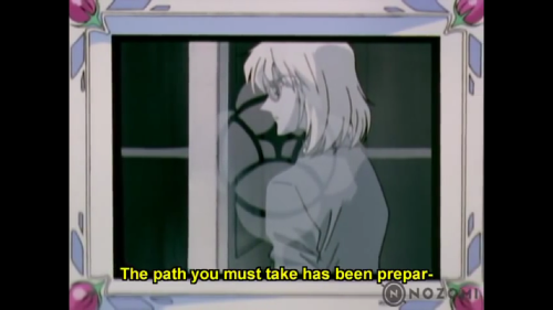 morilore:I’m actually having to work real hard here to figure out just what Utena’s deal is right now.  Obviously Souji touched a nerve, but which nerve?Let’s start with what I know for sure: Utena’s parents’ deaths are ground zero for her.