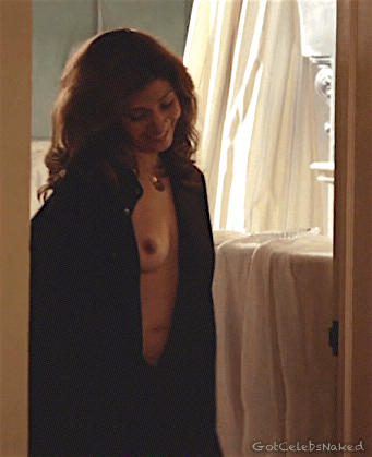gotcelebsnaked:  Callie Thorne - ‘Californication’ (2011)