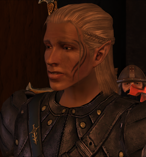 harbingerofnope:- Zevran Arainai - Expressions (1 / 2)Decided to post some of my favourite screensho