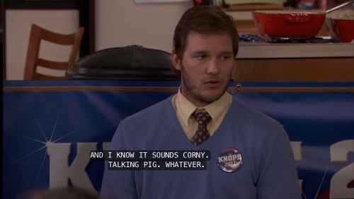 nbcparksandrec:  Andy Dwyer: An angel without wings. 