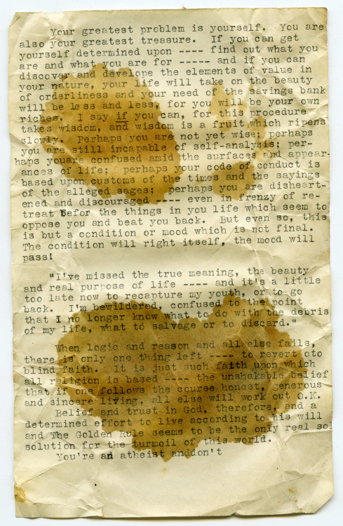 rescuedfilmproject: Letters from a WWII Soldier.