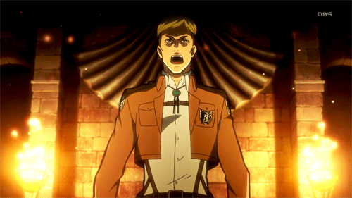 ask-irl-titanmommy-hanji:  excuse me  what the fuck  do you mean  attack on titan